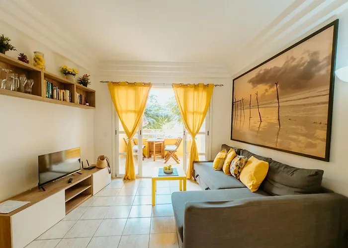 Sunshine By The Ocean 1br By Aqua Vista Tenerife Daire *